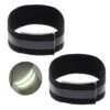 2-pack Reflexarmband Reflexer Kardborre Svart