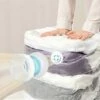 Vakuumpåsar för kläder, kuddar, täcken - ingen pump krävs!