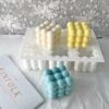 Ljusform diy stearinljus 6st kuber