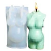 Ljusform Stearinljus Gravid Kvinna 3d 9cm