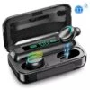 Tws f9-5 helt trådlösa in-ear hörlurar super laddfodral