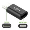 Android micro usb till usb c otg adapter