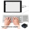 Android usb 3. 0 till usb c 3. 1 otg adapter svart