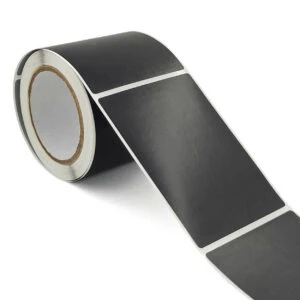 100st Rektangulära Griffeletiketter För Burkar + Penna