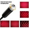 Galaxy projektor led discolampa för bilen usb