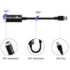 Galaxy projektor led discolampa för bilen usb