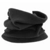 Fleece tubscarf halsduk ansiktsmask bandana svart