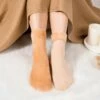Varma Fodrade Strumpor Sammet Fleece