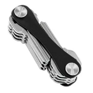 Key Organizer Nyckelhållare Nyckelring Svart