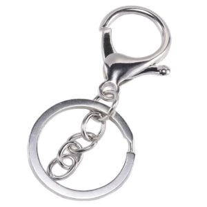 Nyckelring Kedja Metall Silver