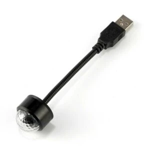 Mini Usb Led Discolampa För Bil Nattlampa