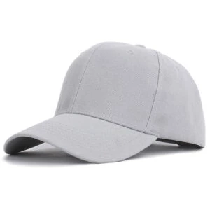 Grå Keps Sport Strapback Kardborrspänne