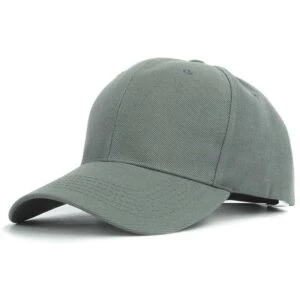 Keps Sport Strapback Kardborrspänne Grå