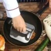 Smashjärn 100% rostfritt stål - hamburgerpress för grill och spis