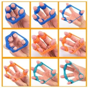 Fingertränare Silikon - Handleds- Och Grepptränare 3kg Grön