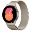 Galaxy Watch 4/5 Metall Armband 20mm Milanese Mesh Vintage Guld
