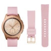 Galaxy watch armband 20mm 4/5 40/42/44/45mm rosa guld