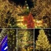 Solcell ljusslinga led 10m 100 lampor