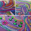 Stor lyxig 5d diamond painting diamantmålning häst 47x57