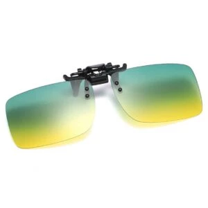 Clip-on Solglasögon Dag/natt Nightvision Glas 41x58mm