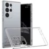 Galaxy s23 ultra genomskinligt skal tunt transparent