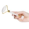 Vit jade ansiktsroller och gua sha äkta natursten