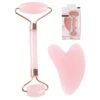 Resin Rose Roller Och Gua Sha Set Ansiktsverktyg