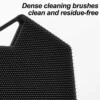 Exfolierande body scrubber duschborste i silikon