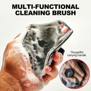 Exfolierande Body Scrubber Duschborste I Silikon