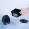 Exfolierande body scrubber duschborste i silikon