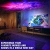 Galaxy projektor lampa med nebula och stjarnor stjarnprojektor 8