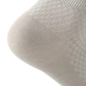 Låga Bambustrumpor Med Komfortresår Svart