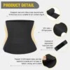 Free size waist shaper midjetränare 4m svart
