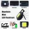 Led ficklampa - survival karbinhake nyckelring