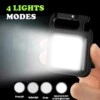 Led ficklampa - survival karbinhake nyckelring