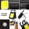 Led ficklampa - survival karbinhake nyckelring