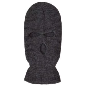 Balaklava Skidmask Rånarluva Mörk Grå