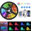 Smart rgb led ljusslinga med app fjärrkontroll 5m