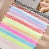 12-pack trendiga färgglada choker halsband stretch spets lace