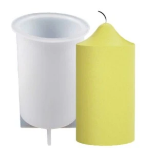 Silikon Ljusform DIY Stearinljus Cylinder