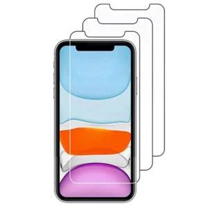 iPhone XS Max Skärmskydd 3-Pack Heltäckande Displayfilm