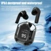 Air31 tws enc max bluetooth stereo in-ear hörlurar usb-c vit