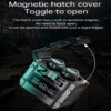 Bullet tws hörlurar med powerbank - bluetooth stereo in-ear usb-c svart