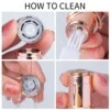 Mini epilator - trimmer för ögonbryn, ansiktshår, näshår, armhår