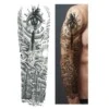 Tillfällig Tattoo Sleeve Klocka Tid