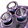 iPhone 14 Pro/Pro Max Linsskydd Bling Glitter Lila