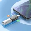 Usb-c otg adapter type-c hane usb 2. 0 hona svart