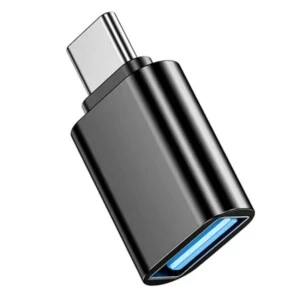 USB-C OTG Adapter Type-C Hane USB 2.0 Hona Svart