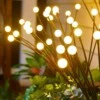 Firefly solcellslampa för trädgård 2-pack varm vit