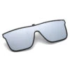 Sport clip on solglasögon flip up silver